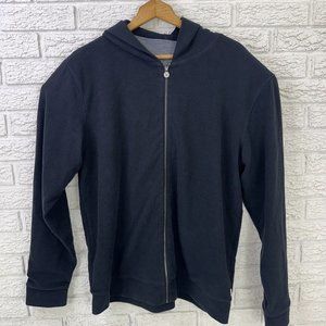 Vuori Men’s Performance Waffle Zip Hoodie Size XL Black $138